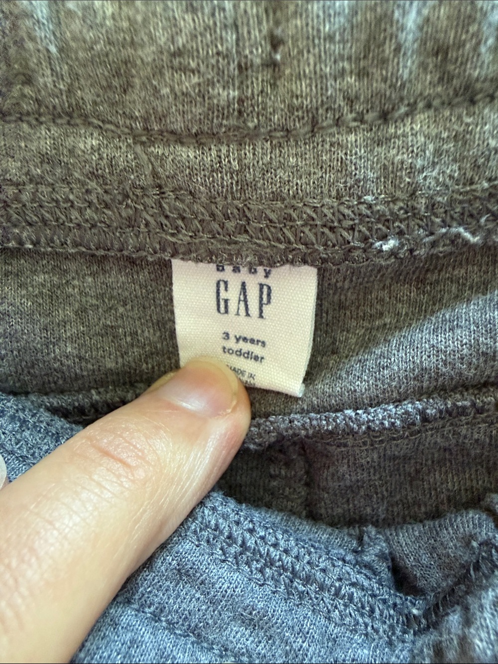 Gap 3T Jogger Sweatpant Bundle - Picture 2 of 3